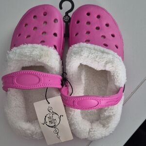 Pink Croc Style Shoes